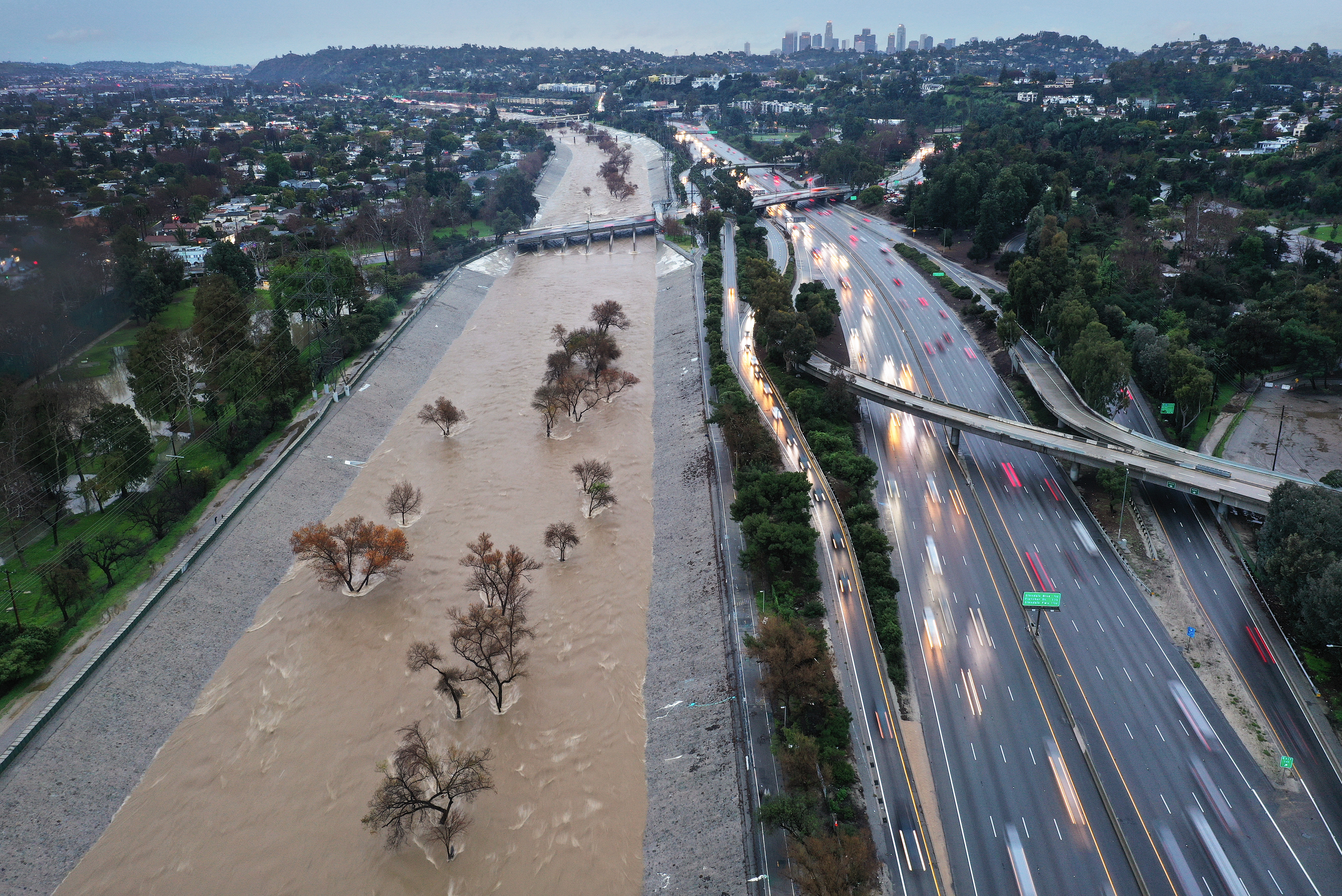 Southern California Hit By Second Atmospheric River